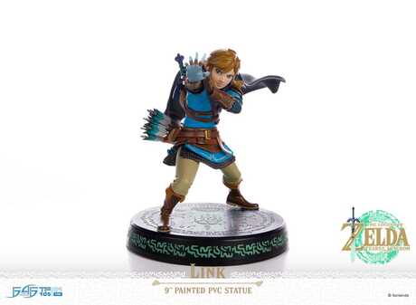 The Legend of Zelda: Tears of the Kingdom statuette PVC Link First 4 Figures F4F