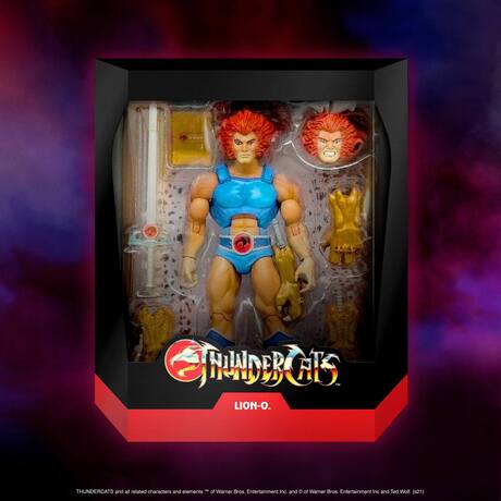 Thundercats Wave 1 figurine Ultimates Lion-O SUPER 7
