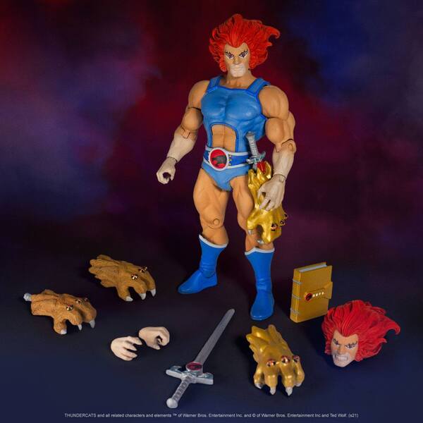 Thundercats Wave 1 figurine Ultimates Lion-O SUPER 7