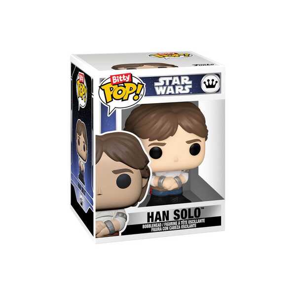 Star Wars, épisode V : L'Empire contre-attaque pack 2 figurines Bitty POP! Vinyl Leia & Han FUNKO