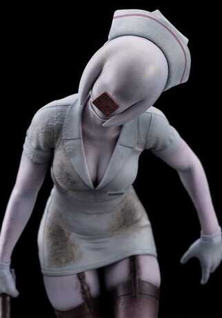 Silent Hill 2 statuette PVC Oshi Works Bubble Head Nurse Kotobukiya