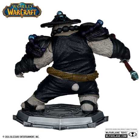 World of Warcraft Pack 2 statuettes PVC 1/12 Dwarf Hunter: Beast Master & Pandaren: Monk (Gold Label) McFarlane Toys