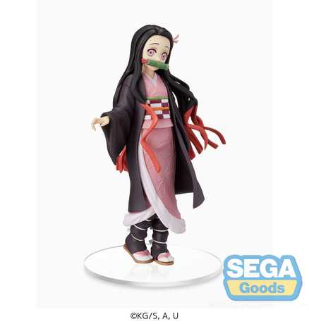 Demon Slayer: Kimetsu no Yaiba statuette SPM PVC Nezuko Kamado Sibling Bond SEGA
