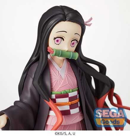 Demon Slayer: Kimetsu no Yaiba statuette SPM PVC Nezuko Kamado Sibling Bond SEGA