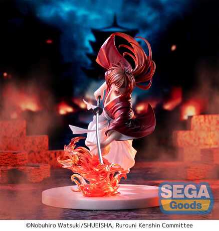Rurouni Kenshin statuette Luminasta PVC Loid "Rurouni Kenshin" "Kenshin Himura" SEGA
