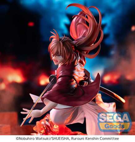 Rurouni Kenshin statuette Luminasta PVC Loid "Rurouni Kenshin" "Kenshin Himura" SEGA