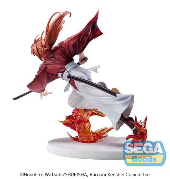 Rurouni Kenshin statuette Luminasta PVC Loid "Rurouni Kenshin" "Kenshin Himura" SEGA