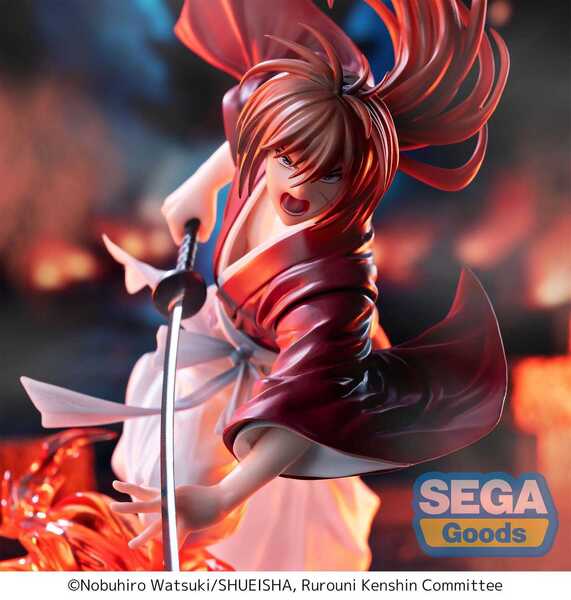 Rurouni Kenshin statuette Luminasta PVC Loid "Rurouni Kenshin" "Kenshin Himura" SEGA