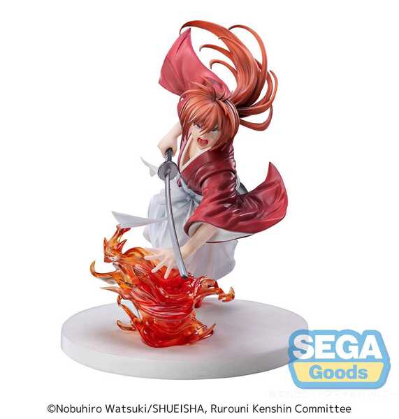 Rurouni Kenshin statuette Luminasta PVC Loid "Rurouni Kenshin" "Kenshin Himura" SEGA