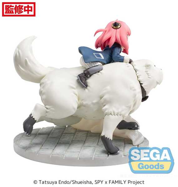 Spy x Family statuette Luminasta PVC Anya Forger & Bond Forger Mission Extend SEGA