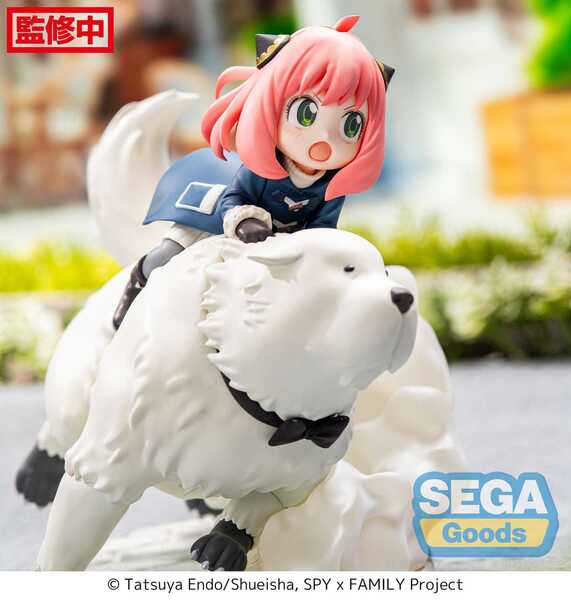 Spy x Family statuette Luminasta PVC Anya Forger & Bond Forger Mission Extend SEGA