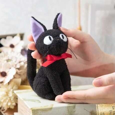 Kiki la petite sorcière Figurine en peluche Jiji Trinket S 15 cm Studio Ghibli