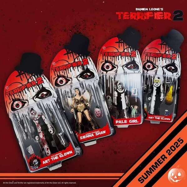 Terrifier 2 Action Figure set Trick Or Treat Studios