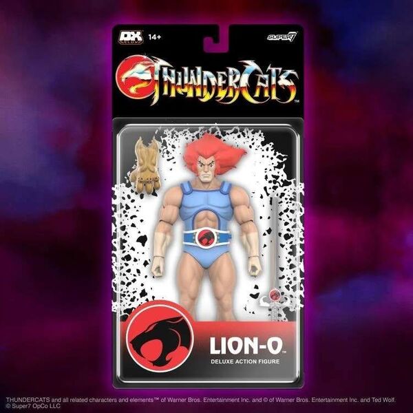 Thundercats deluxe wave 1 : Lion-O Starlion Cosmocats AF SUPER 7