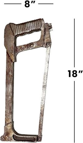 Terrifier 2 hacksaw accessory Scie à métaux Trick or Treat Studios