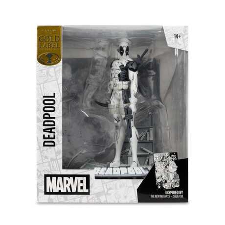 Marvel Collection statuette PVC 1/10 Deadpool (The New Mutants #98) (Line Art) (Gold Label) McFarlane Toys