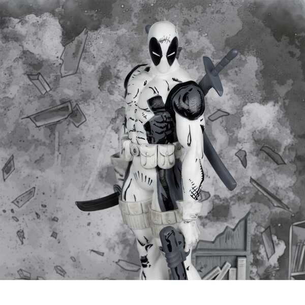 Marvel Collection statuette PVC 1/10 Deadpool (The New Mutants #98) (Line Art) (Gold Label) McFarlane Toys