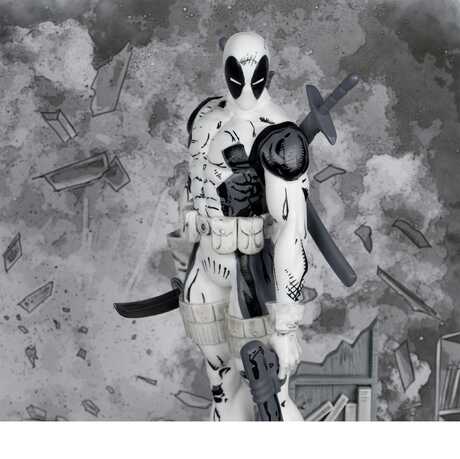 Marvel Collection statuette PVC 1/10 Deadpool (The New Mutants #98) (Line Art) (Gold Label) McFarlane Toys