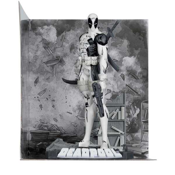 Marvel Collection statuette PVC 1/10 Deadpool (The New Mutants #98) (Line Art) (Gold Label) McFarlane Toys