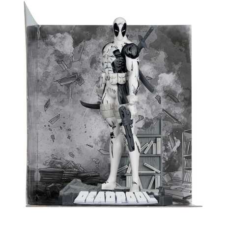 Marvel Collection statuette PVC 1/10 Deadpool (The New Mutants #98) (Line Art) (Gold Label) McFarlane Toys