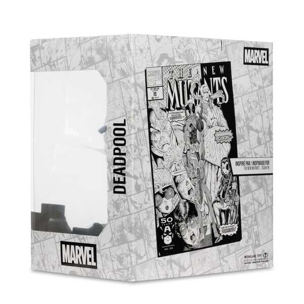 Marvel Collection statuette PVC 1/10 Deadpool (The New Mutants #98) (Line Art) (Gold Label) McFarlane Toys