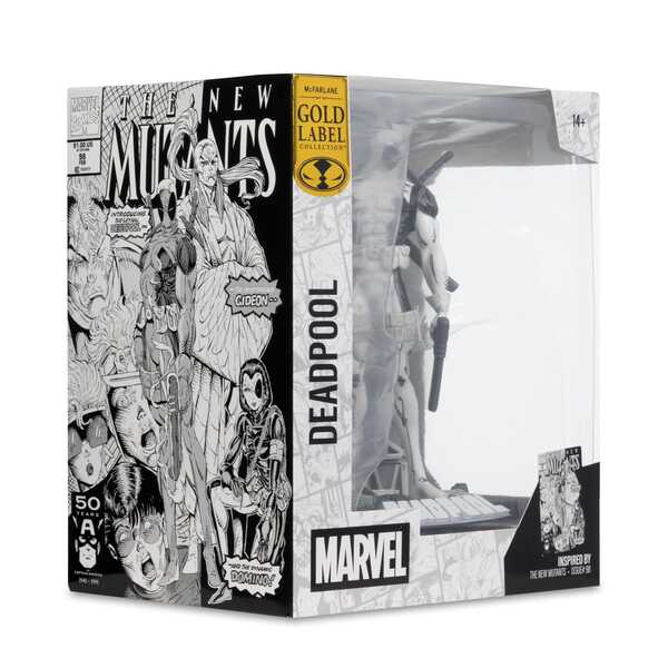 Marvel Collection statuette PVC 1/10 Deadpool (The New Mutants #98) (Line Art) (Gold Label) McFarlane Toys