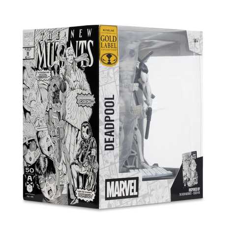 Marvel Collection statuette PVC 1/10 Deadpool (The New Mutants #98) (Line Art) (Gold Label) McFarlane Toys