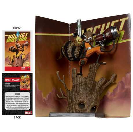Marvel Collection statuette PVC 1/6 Rocket Racoon (Rocket Racoon: A Chasing Tale #1) McFarlane Toys