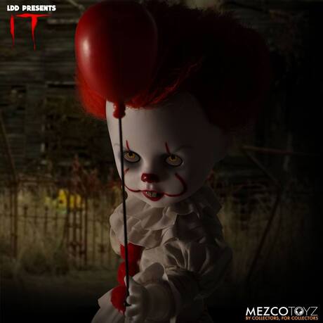 Ça (It) Living Dead Dolls poupée Pennywise LDD Mezco
