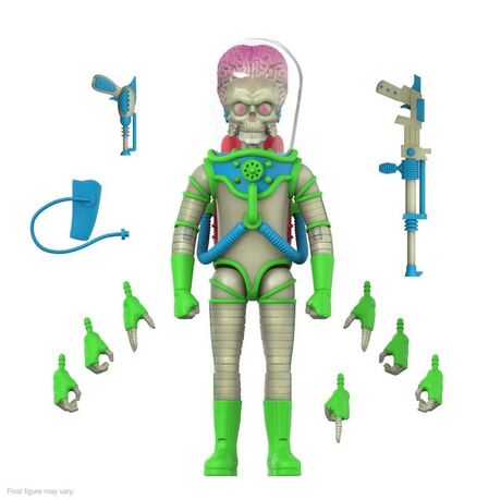 Mars Attacks ultimates! wave 02 Martian Invasion Begins glow in the dark SUPER 7