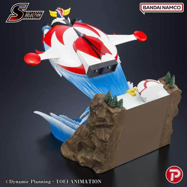 Goldorak statuette PVC Scene selection 02 grendizer to the skies of fierce combat diorama PLEX