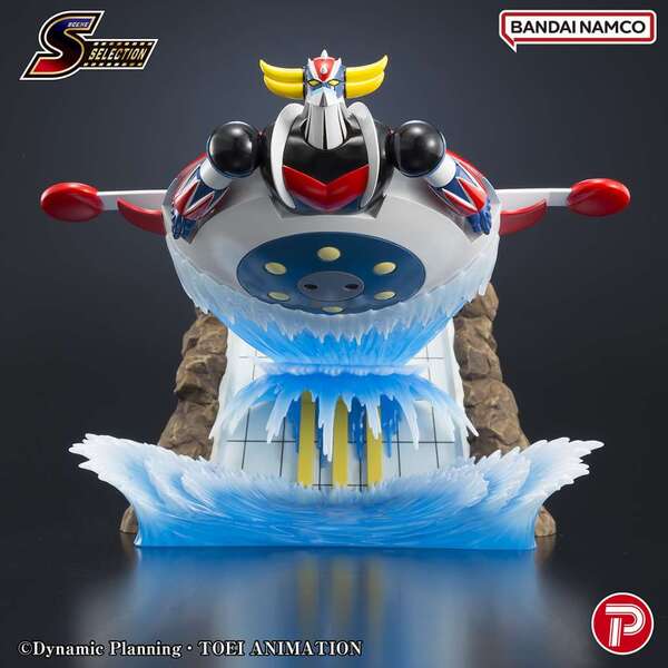 Goldorak statuette PVC Scene selection 02 grendizer to the skies of fierce combat diorama PLEX