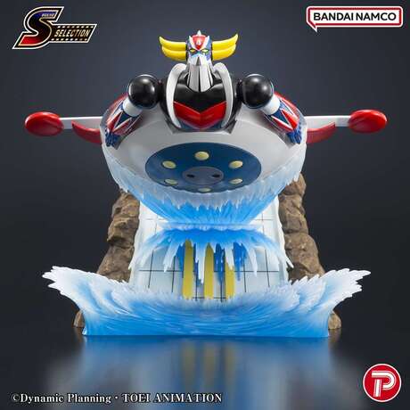 Goldorak statuette PVC Scene selection 02 grendizer to the skies of fierce combat diorama PLEX