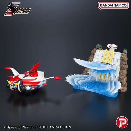 Goldorak statuette PVC Scene selection 02 grendizer to the skies of fierce combat diorama PLEX