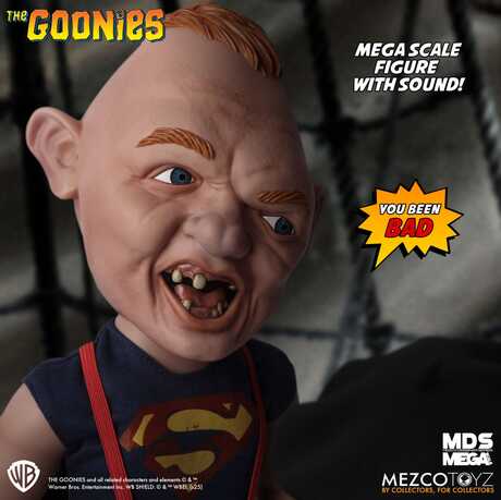 The Goonies mds Mega scale talking Sloth Sinok MEZCO TOYS