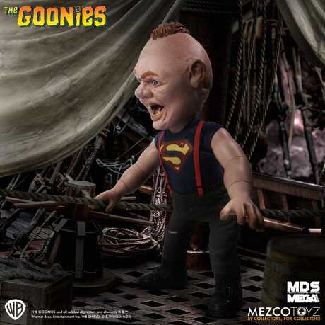The Goonies mds Mega scale talking Sloth Sinok MEZCO TOYS