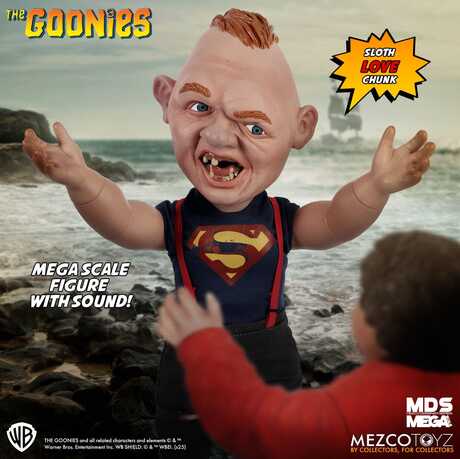 The Goonies mds Mega scale talking Sloth Sinok MEZCO TOYS