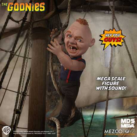 The Goonies mds Mega scale talking Sloth Sinok MEZCO TOYS