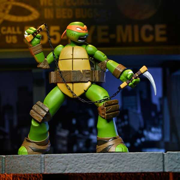 Tortues Ninja figurine Handyman Ultimate Michelangelo  Neca