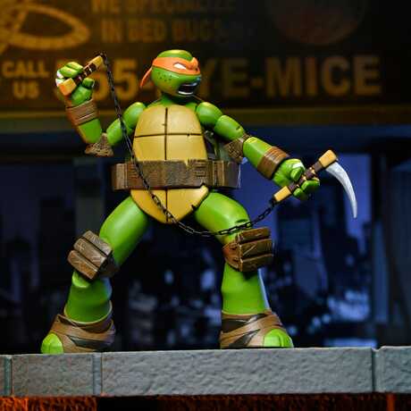 Tortues Ninja figurine Handyman Ultimate Michelangelo  Neca