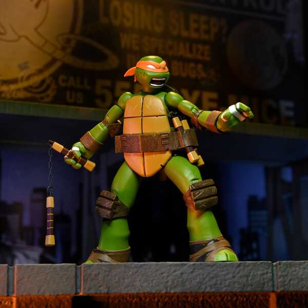 Tortues Ninja figurine Handyman Ultimate Michelangelo  Neca