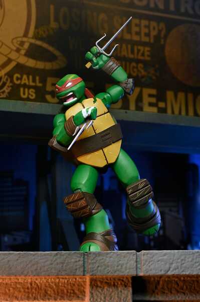 TMNT Tortues Ninja figurine Handyman Ultimate Raphael Neca
