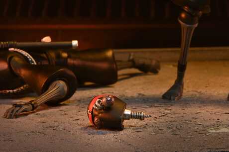 TMNT Tortues Ninja figurine Handyman Ultimate Foot Soldier  Neca