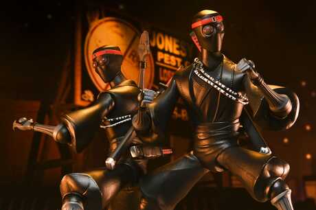 TMNT Tortues Ninja figurine Handyman Ultimate Foot Soldier  Neca