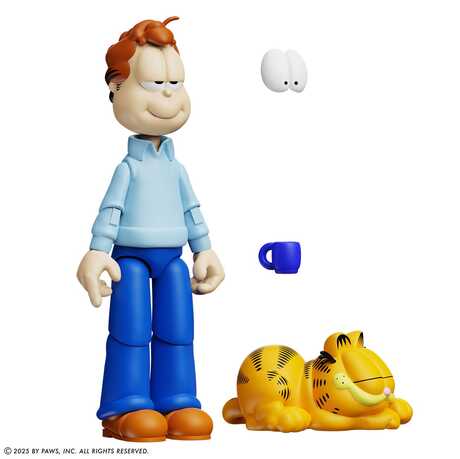 Garfield figurine Jon Arbuckle Deluxe Edition Boss Fight Studio