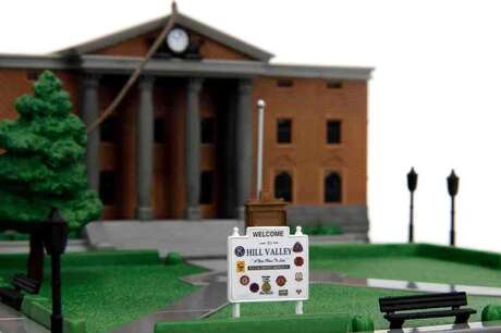 Retour vers le futur- Clock tower diorama nano scene JADA