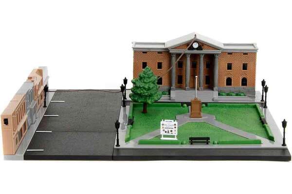 Retour vers le futur- Clock tower diorama nano scene JADA