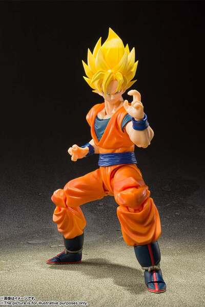 Dragonball Z figurine S.H. Figuarts Super Saiyan Full Power Son Goku Bandai Tamashii Nations