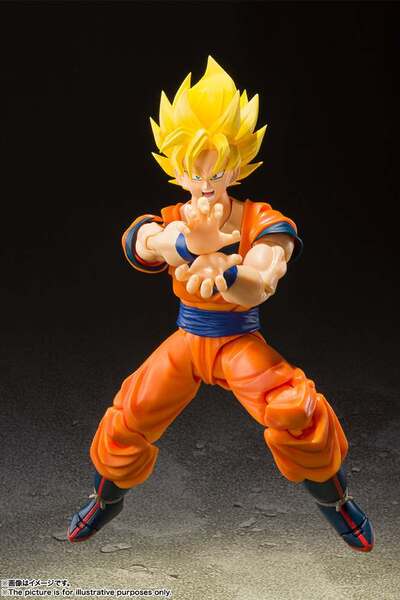 Dragonball Z figurine S.H. Figuarts Super Saiyan Full Power Son Goku Bandai Tamashii Nations