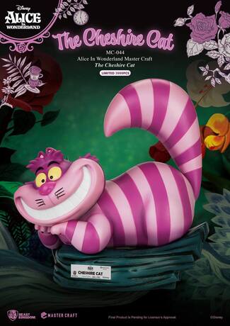 Alice au pays des merveilles statuette Master Craft The Cheshire Cat Beast Kingdom